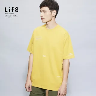 【Life8】WILDMEET 印花 山脈剪影 高磅短袖上衣(61036)