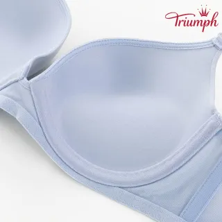 【Triumph 黛安芬】身體底妝系列 魔術托高集中 B-C罩杯內衣(優雅藍)