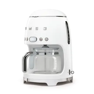 【SMEG】義大利濾滴式咖啡機-珍珠白(DCF02WHUS)