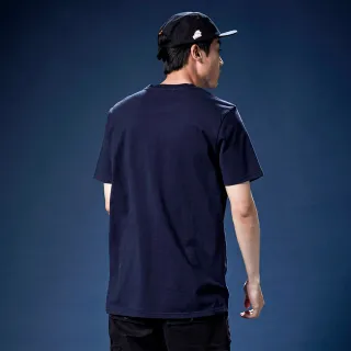 【EDWIN】網路獨家↘手繪復刻字體短袖T恤-男女款(丈青色)
