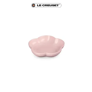 【Le Creuset】瓷器花型盤16cm(雪紡粉)