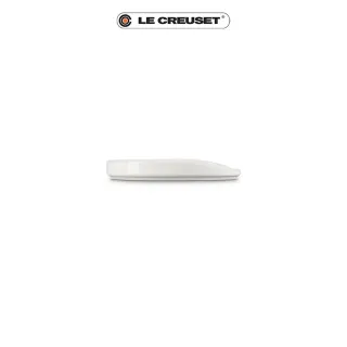 【Le Creuset】瓷器橢圓鏟座盤(雪花白-無盒)