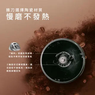 【IKUK 艾可】無線電動磨豆機(Bialetti多段式研磨咖啡磨豆機/自動磨豆機)