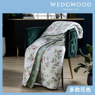 【WEDGWOOD】100%天絲300織印花涼被-兩款任選(單人150x195cm)