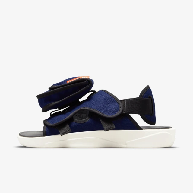 NIKE 耐吉【NIKE 耐吉】Jordan LS Slide 男 涼鞋 休閒 舒適 可拆式小口袋 百搭 實用 深藍(CZ0791-400)