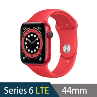 【Apple 蘋果】Watch Series 6 LTE版44mm(鋁金屬錶殼搭配運動型錶帶)
