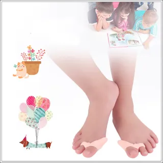 【MAGICSHOP】BB39 兒童拇指外翻專用趾套(雙孔/大腳骨也適用)