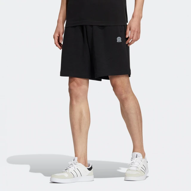 adidas 愛迪達【adidas 愛迪達】短褲 男款 運動褲 亞規 U ESNT SHORTS 黑 HN1821