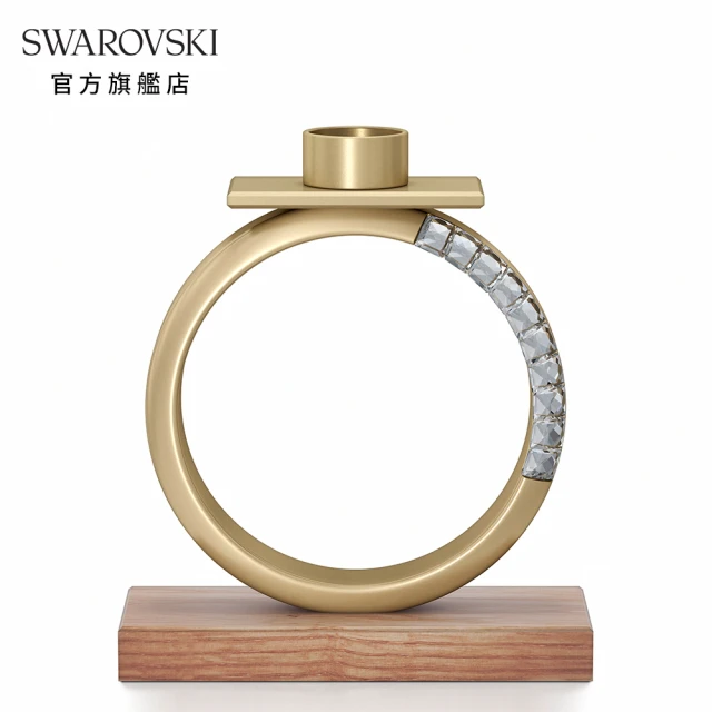 【SWAROVSKI 施華洛世奇】African Sunset燭台