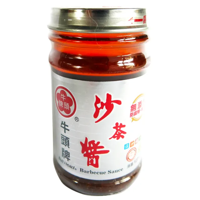 【Bull head 牛頭牌】玻璃瓶沙茶醬(127g)