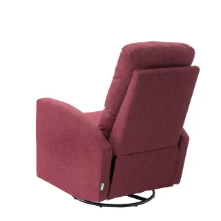 【生活工場】品味舒適II防潑水獨立筒躺椅沙發-勃艮第紅