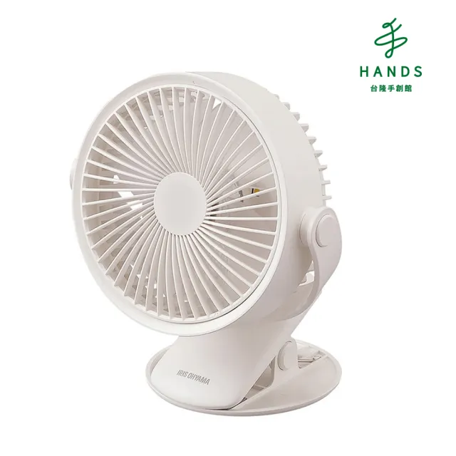 【HANDS台隆手創館】IRIS可夾式LED桌上型風扇(TFC-01 T)
