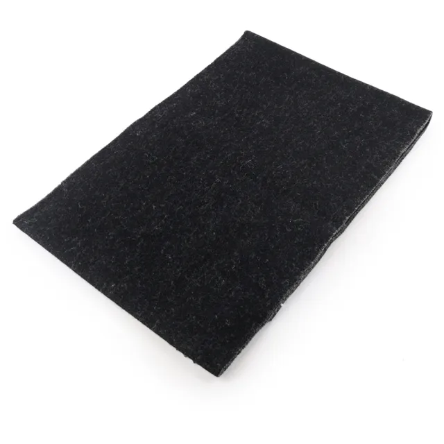 【COACH】Logo 羊毛混喀什米爾雙色圍巾(黑色/灰色)
