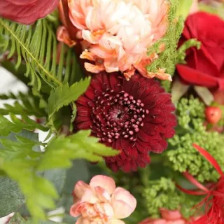 【Flower Plus】-雙北限定- 日出寶石  DIY材料包 鮮花宅配(鮮花)