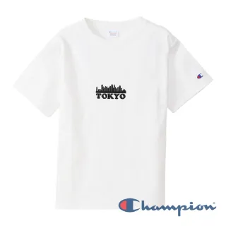 【Champion】Womens Tokyo Logo短Tee-白色