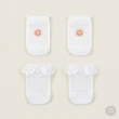 【Happy Prince】Rini ice半透明輕薄嬰兒童短襪2入組(網眼寶寶襪透氣)