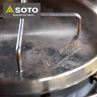 【SOTO】不鏽鋼荷蘭鍋12吋 ST-912(荷蘭鍋 野炊萬用鍋 焚火台適用 IH對應)