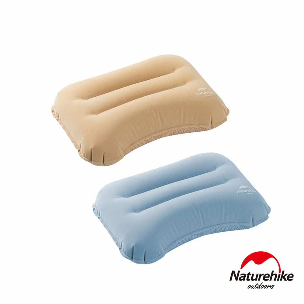 【Naturehike】馨靜TPU植絨充氣枕 ZT002(台灣總代理公司貨)