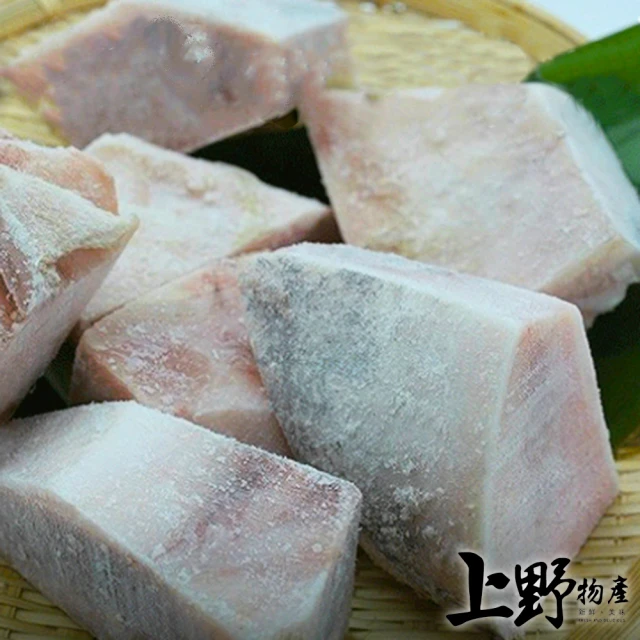 【上野物產】台灣產 無刺帶皮水鯊/白旗魚丁 x10包(500g±10%/包 海鮮)