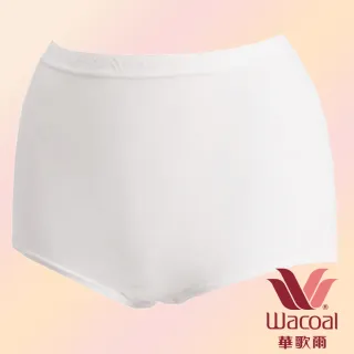【Wacoal 華歌爾】新伴蒂-S型 高腰 M-3L 機能內褲盒裝2件組(純淨白)