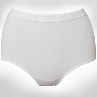 【Wacoal 華歌爾】新伴蒂-S型 中腰M-LL機能內褲2件組(純淨白)