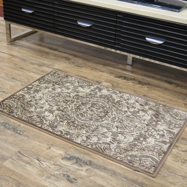 【范登伯格】比利時卡里立體絲質地毯地毯-羅漾(60x100cm/共兩色)