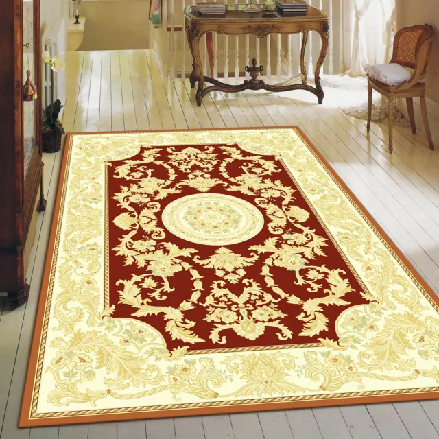 【范登伯格】比利時卡里立體絲質地毯-后豔(150x230cm)