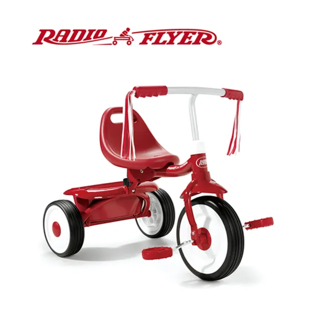 美國radioflyer 紅騎士折疊三輪車 平把 415a型 Momo購物網 雙11優惠推薦 22年11月