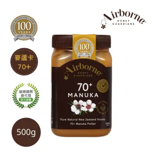 紐西蘭airborne 艾爾邦 麥蘆卡百花蜂蜜花粉含量25 500克 百花蜂蜜 Momo購物網