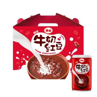 【泰山】綿密牛奶紅豆330g(12入)