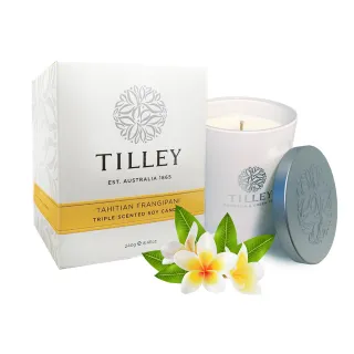 【Tilley百年特莉】大溪地素馨花香氛大豆蠟燭(240g)