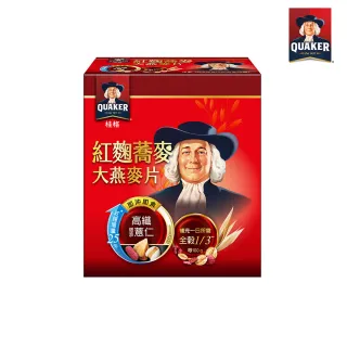 【QUAKER桂格】紅麴蕎麥健康大燕麥片1500gx1盒