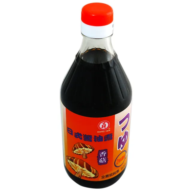 【工研】日式醬油露柴魚香菇500ml