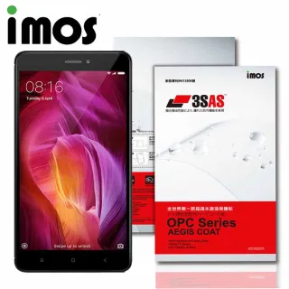 【iMOS 3SAS】小米 紅米 Note 4X(疏油疏水 螢幕保護貼)