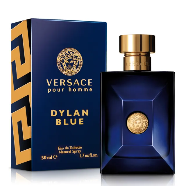 Versace 凡賽斯 狄倫 正藍男性淡香水50ml 原廠公司貨 Momo購物網 雙11優惠推薦 22年11月