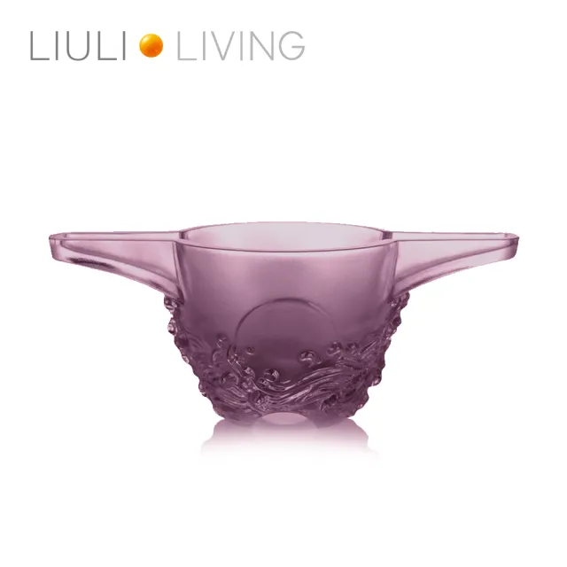 瑠璃工房 LIULI LIVING瑠璃酒盃 四季君子飲 - 食器