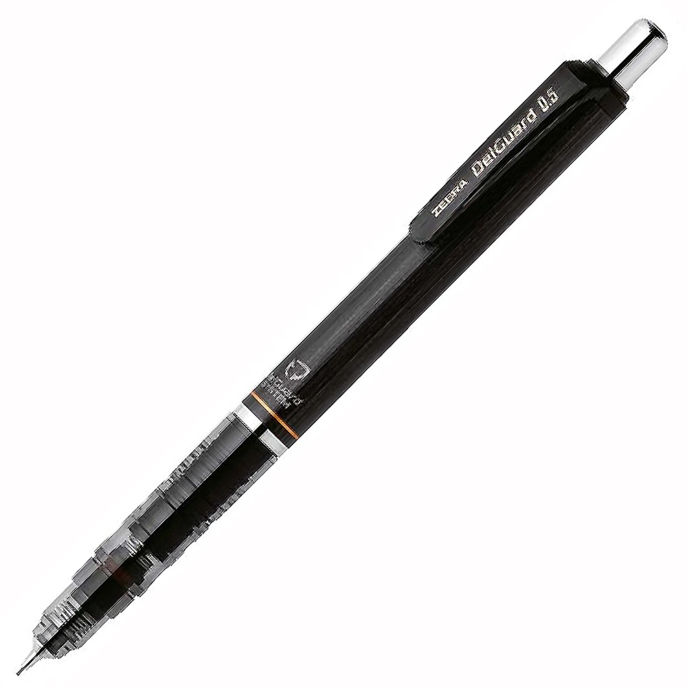 P-MA85 DelGuard 不易斷芯自動鉛筆 0.5黑
