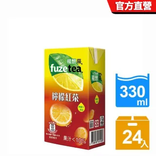 【fuze tea 飛想茶】檸檬紅茶 利樂包300ml x24入/箱