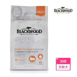 【BLACKWOOD 柏萊富】功能性全齡護膚亮毛配方-30磅(羊肉+糙米)