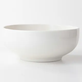 【MUJI 無印良品】米白瓷碗/大