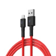 【ZMI 紫米】MFI認證 USB-A to Lightning 編織快充傳輸線 1M AL803(iPhone/iPad適用)