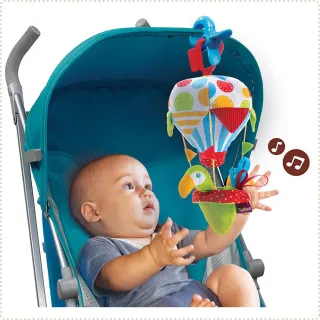 【以色列 Yookidoo】熱氣球音樂鈴(推車床邊玩具)
