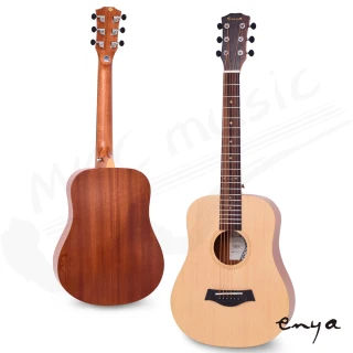 美國品牌 Enya 34吋 雲杉木面板 旅行吉他 EB-02(贈超值配件組)