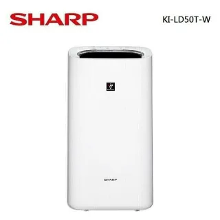 【SHARP 夏普】5.1公升自動除菌離子 除濕/加濕全效型 清淨除溼機(KI-LD50T-W)