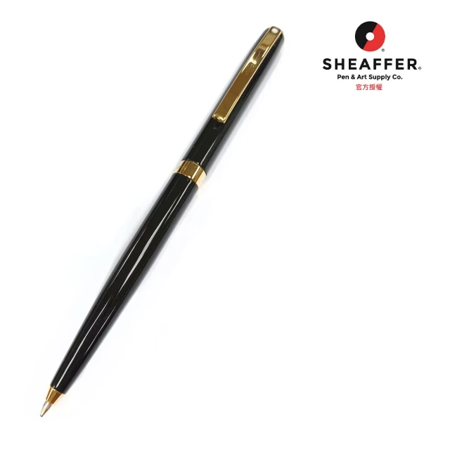 【SHEAFFER】9471 戰斧系列 黑桿金夾 原子筆(E2947151)