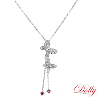 【DOLLY】14K金 輕珠寶鑽石項鍊