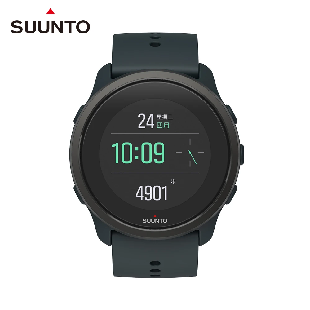 Suunto 5 Peak 輕巧耐用、配置腕式心率與絕佳電池續航力的GPS腕錶(海岩綠)