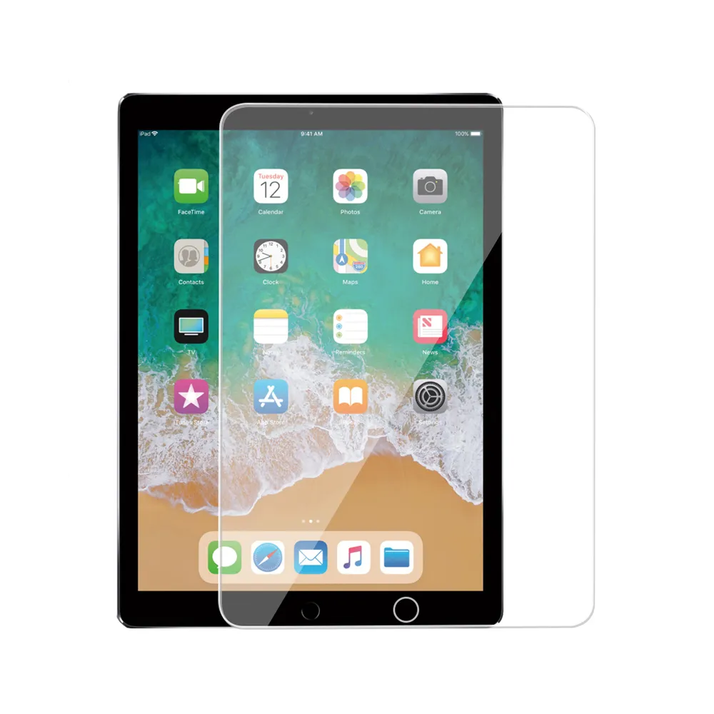 【Adpe】Apple iPad Pro 12.9吋-2017 鋼化玻璃螢幕保護貼(有Home鍵)