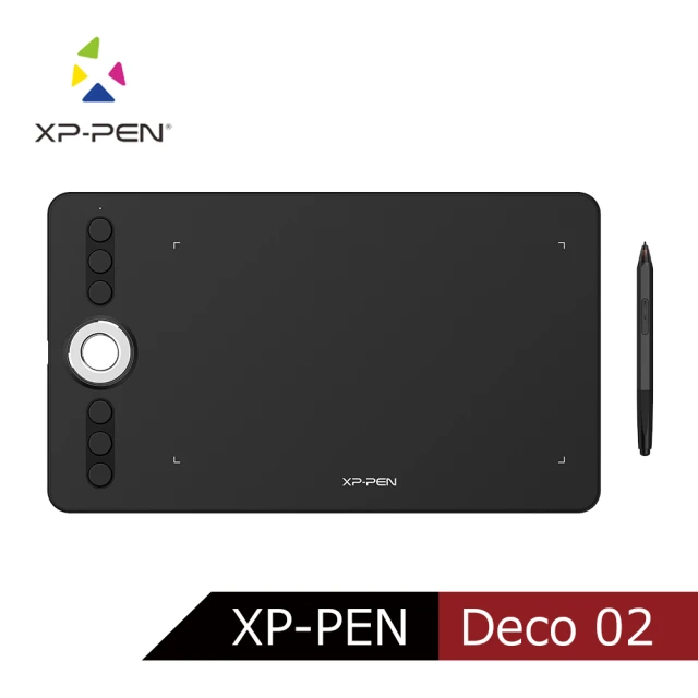 日本品牌 XP-PEN Deco 02 專業繪圖板