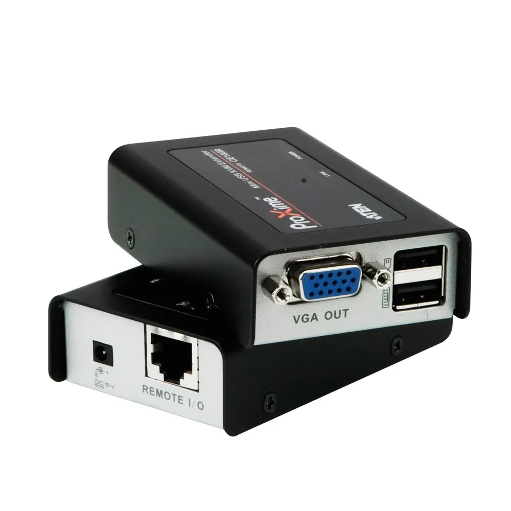 ATEN UCE3250 4ポーUSB2.0 Cat5 延長器(最大50m延長)-